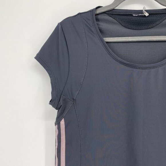 Adidas Clima365 charcoal pink Core  performance tee - Picture 7 of 13